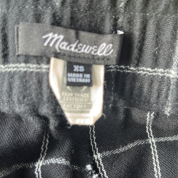 Madewell Huston Pull-On Tapered Pants in Plaid Size XS - Picture 13 of 13